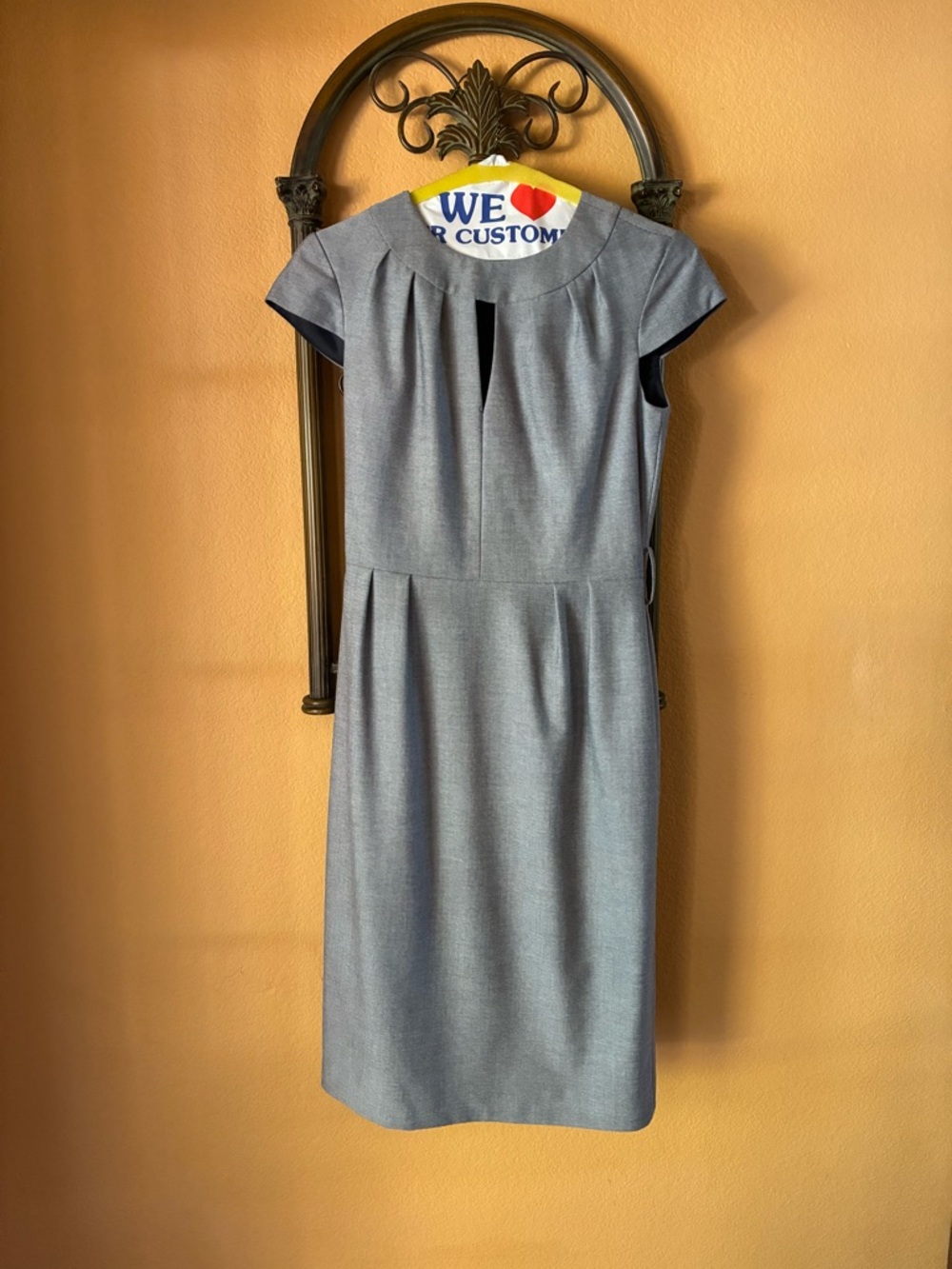 ANTONIO MELANI Gray Midi Skirt Suit - Picture 4 of 7